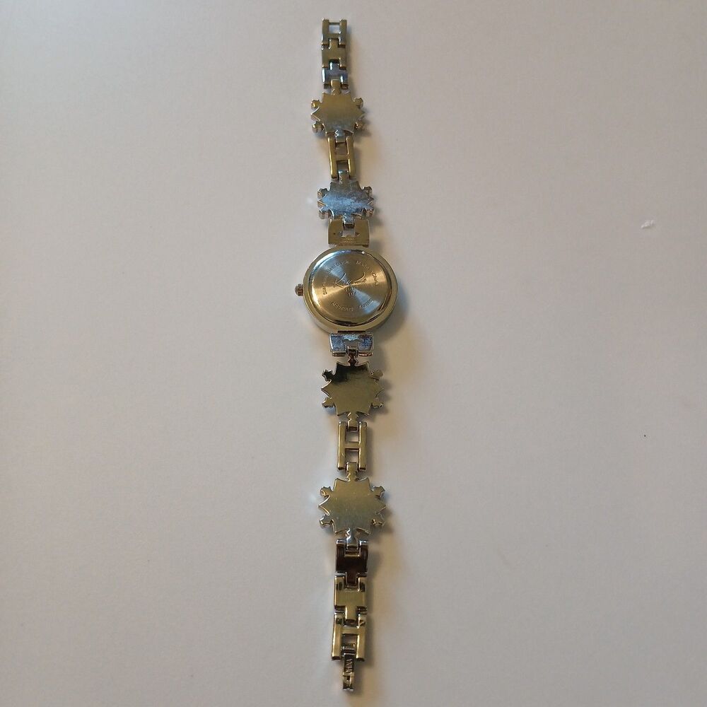 Kim Rogers Women's Silver Tone Winter Snowflake Quartz Movt Watch 11817 - Picture 10 of 13